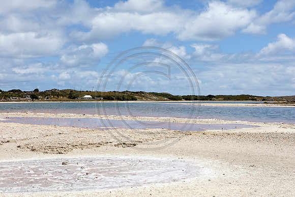 Salt Lakes at Rottnest Island