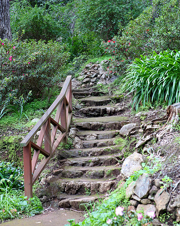 Stone Steps, Araluen Botanic Gardens, Roleystone, Western Australia