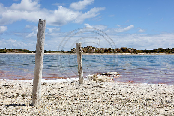Salt Lakes at Rottnest Island