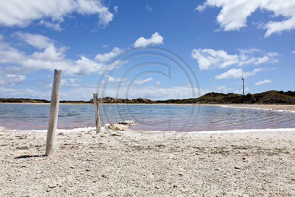 Salt Lakes at Rottnest Island